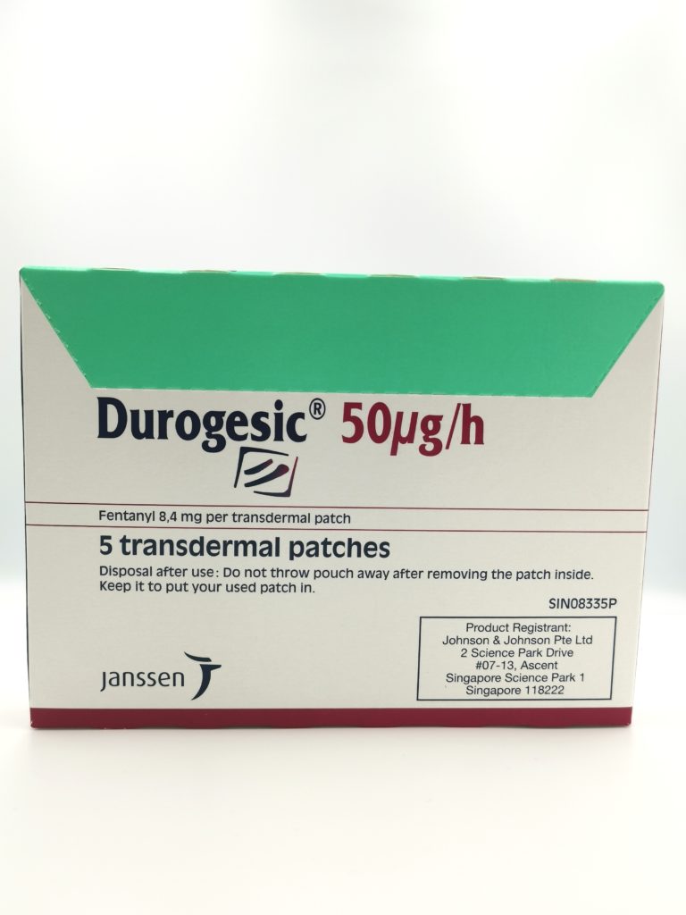 Durogesic 50mcg Patch, Treatment: Pain Relief, Janssen